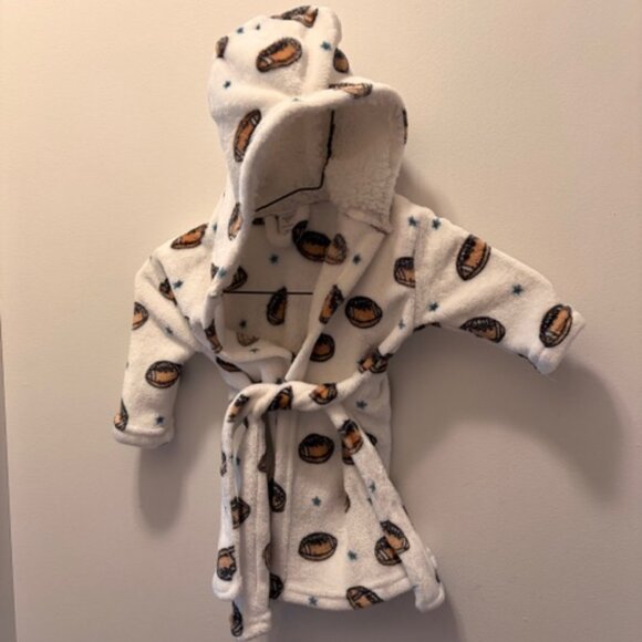 Modern Baby Other - Modern Baby Football Hooded Bath Robe